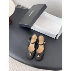 샤넬(CHANEL) 메쉬 메리제인 플랫 신발