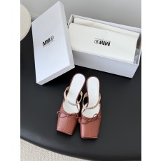[Maison Margiela] MM6 메종 마르지엘라 스퀘어 토 리본 뮬 구두 신발