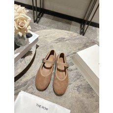 The Row 26SS TR 더 로우 마리제인 스웨이드 플랫 슈즈 신발