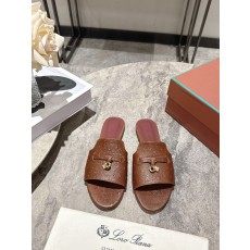 Loro Piana LP 로로 피아나 클래식 플랫/굽 뮬 슬리퍼 신발