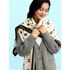 샤넬(CHANEL) 클래식 까멜리아 빅 스카프 목도리 스카프