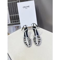 Celine 셀린느 트리오페 스트랩 펌프스 힐 구두 신발