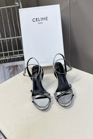 Celine 셀린느 런웨이 크리스탈 포인티드 펌프스 힐 구두 신발 8cm