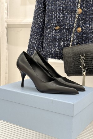 Prada 프라다 클래식 파리 패션위크 펌프스 힐 구두 신발