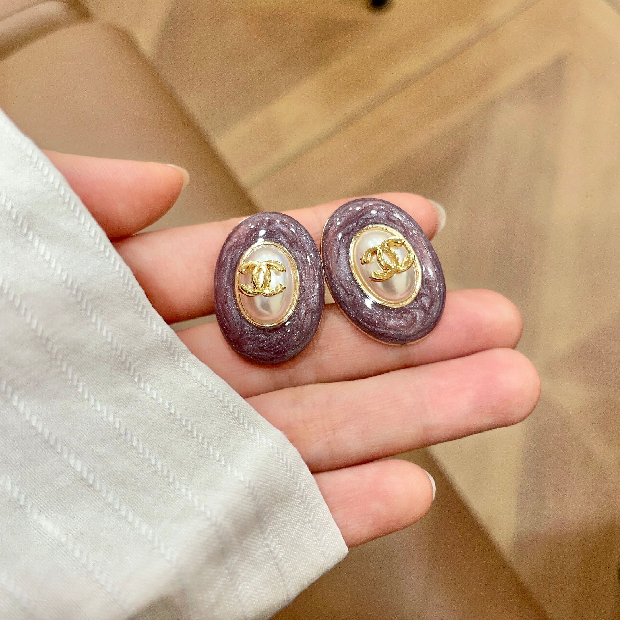 샤넬(CHANEL) 이어클립 귀걸이 악세사리