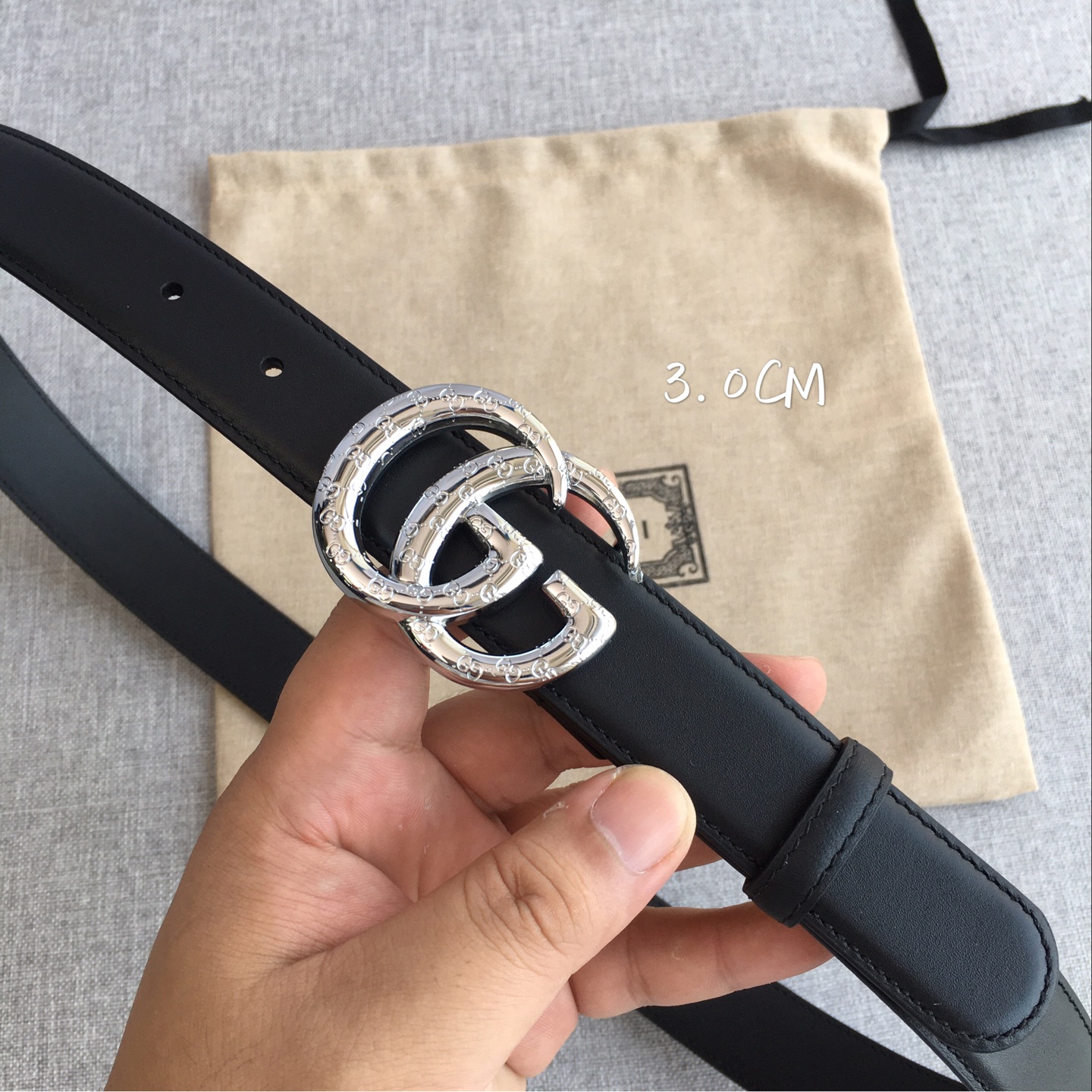 구찌(GUCCI) 양면 가죽 벨트 악세사리