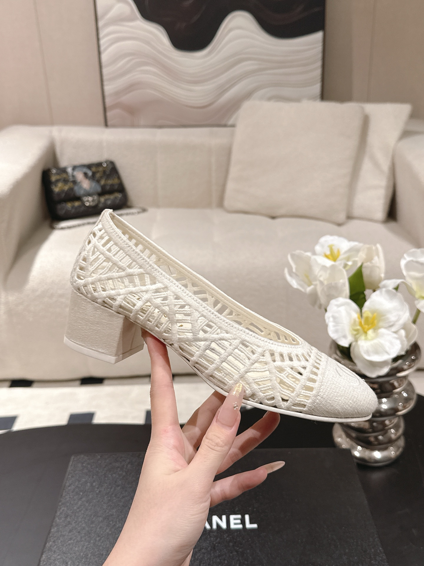 샤넬(CHANEL) 발레 플랫 슈즈 신발