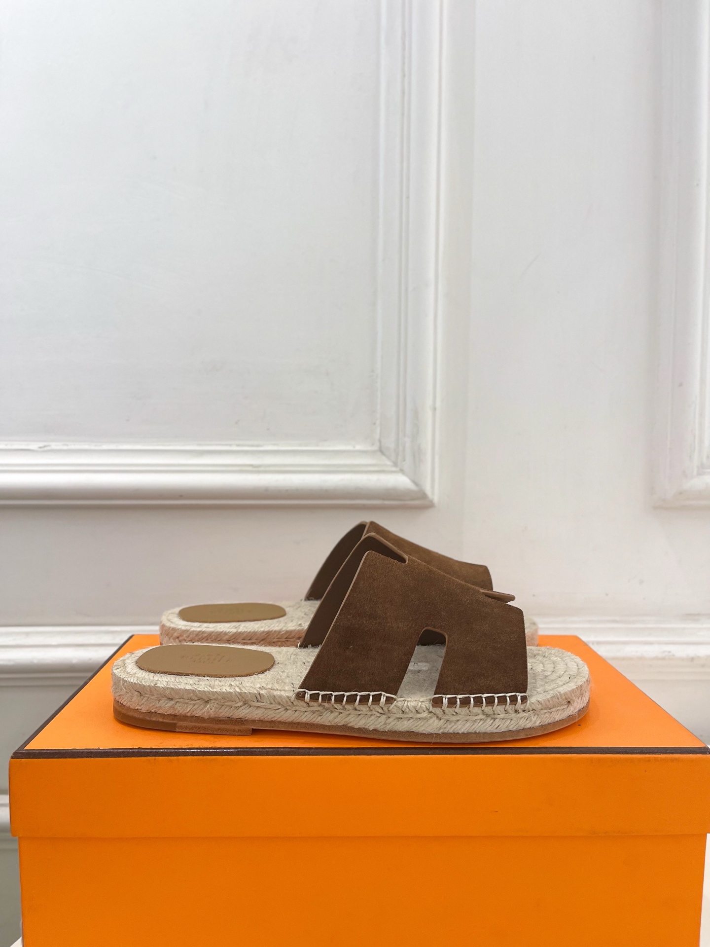 에르메스(HERMES) 커플 에스파드류 슬리퍼 신발