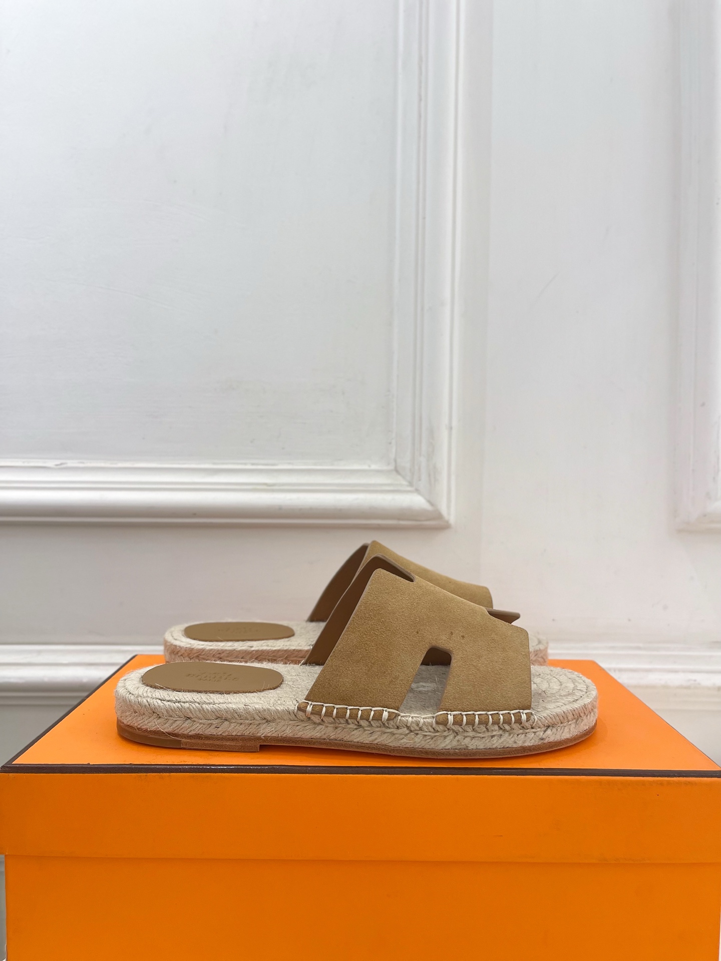 에르메스(HERMES) 커플 에스파드류 슬리퍼 신발