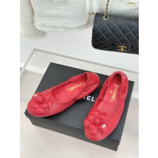 샤넬(CHANEL) 까멜리아 플랫 발레리나 신발