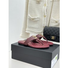Chanel 26P 샤넬 빅 더블C 퀼팅 플립플랍 쪼리 샌들 슬리퍼 신발