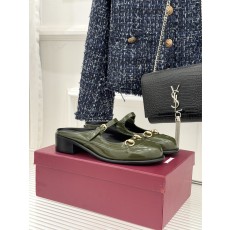 구찌(GUCCI) 메리제인 미들굽 뮬 신발