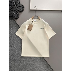 버버리(BURBERRY) 시그니처 로고 라운드 반팔 티셔츠 의류