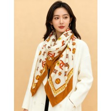 샤넬(CHANEL) 클래식 까멜리아 빅 스카프 목도리 스카프