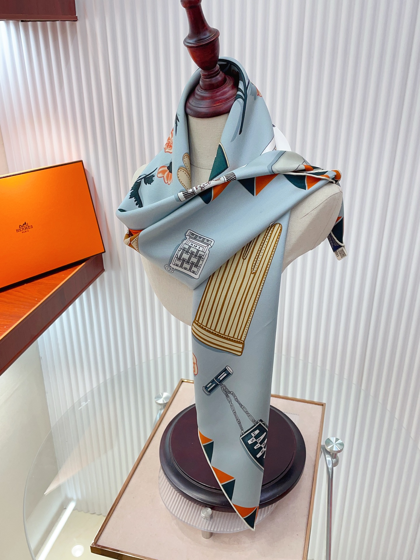 에르메스(HERMES) 실크 스카프 목도리 스카프