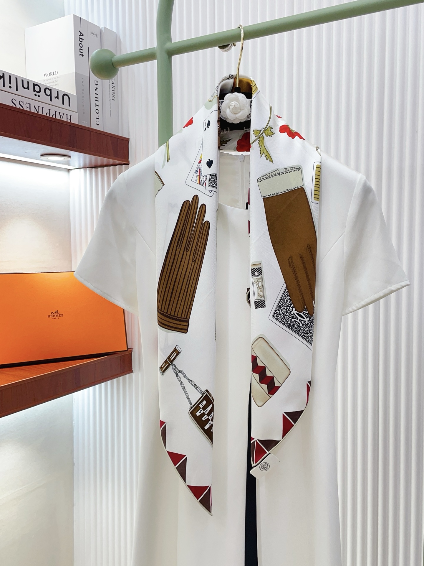 에르메스(HERMES) 실크 스카프 목도리 스카프