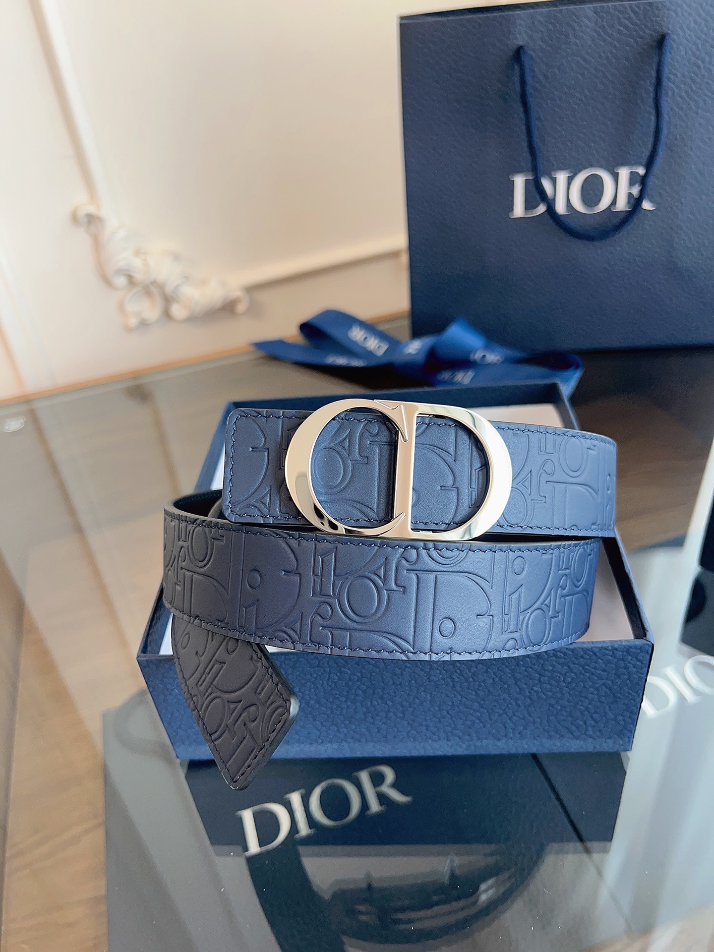 디올(DIOR) 가죽 벨트 악세사리