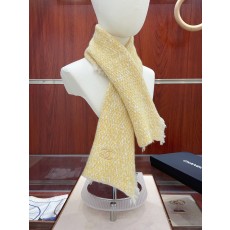 샤넬(CHANEL) 자수 포인트 숏 머플러 목도리 스카프