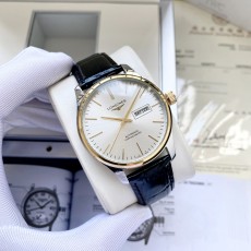 Longines 론진 Record 개척자 시리즈 남성용 워치 시계