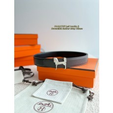 에르메스(Hermes) 신상 양면 카프스킨 호스 슈 벨트