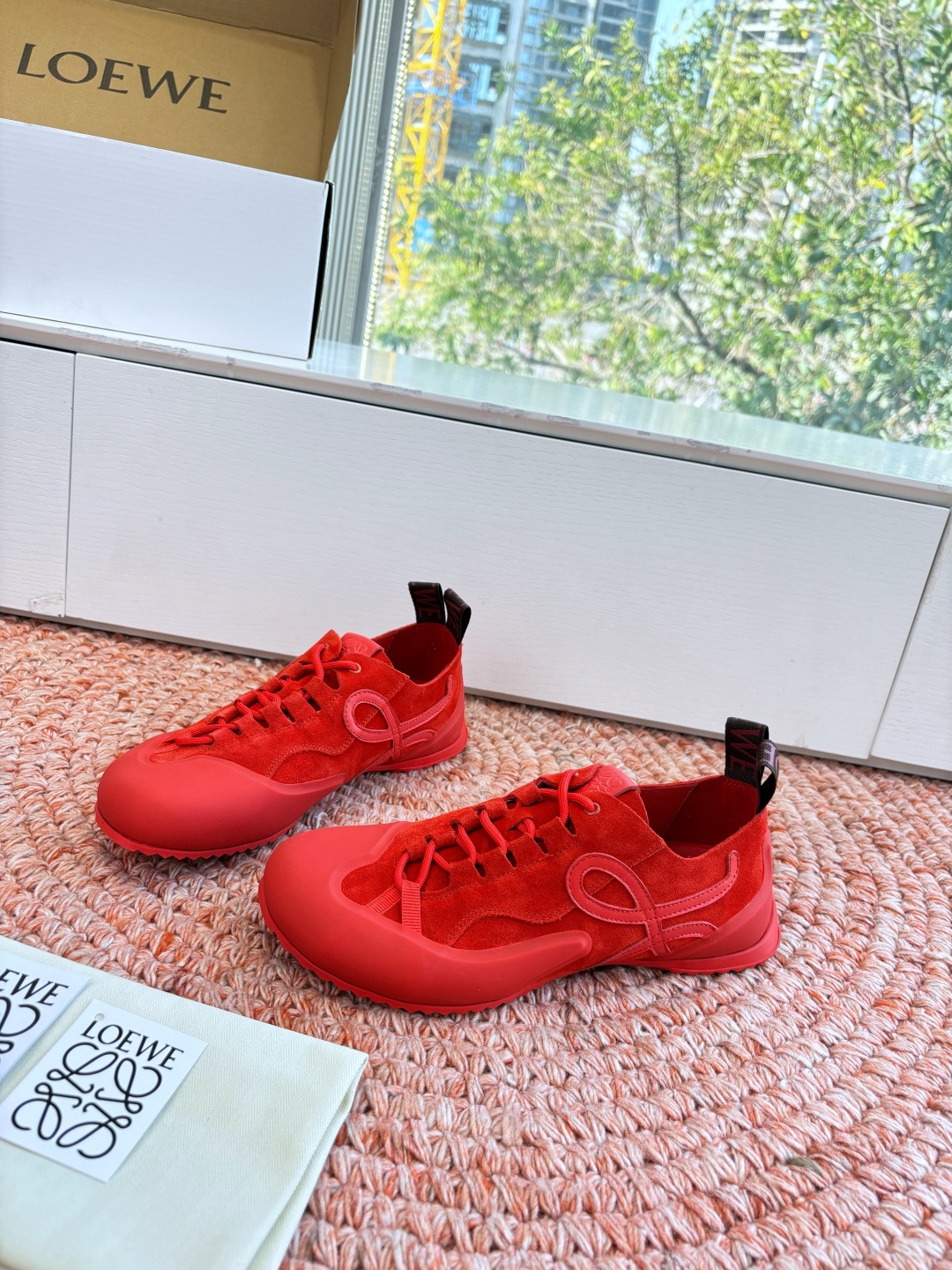 LOEWE 로에베 발레 아감 스니커즈 신발