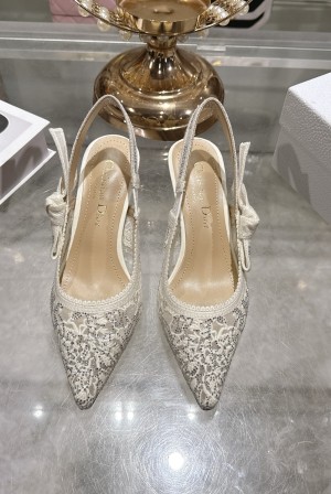 Dior CD 디올 스틸레토 슬링백 샌들 신발