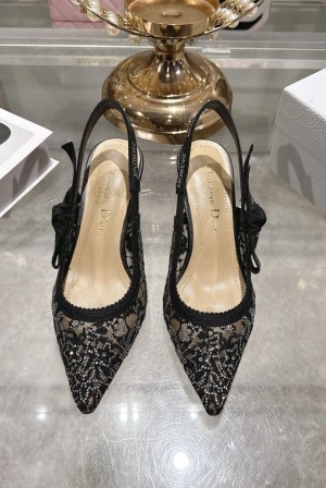 Dior CD 디올 스틸레토 슬링백 샌들 신발