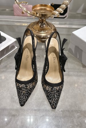 Dior CD 디올 스틸레토 슬링백 샌들 신발