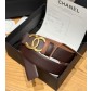 샤넬(CHANEL) 양면 카프스킨 브러쉬드 벨트