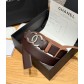 샤넬(CHANEL) 양면 카프스킨 브러쉬드 벨트