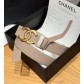 샤넬(CHANEL) 양면 카프스킨 브러쉬드 벨트