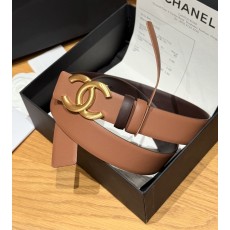 샤넬(CHANEL) 양면 카프스킨 브러쉬드 벨트