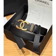 샤넬(CHANEL) 양면 카프스킨 브러쉬드 벨트