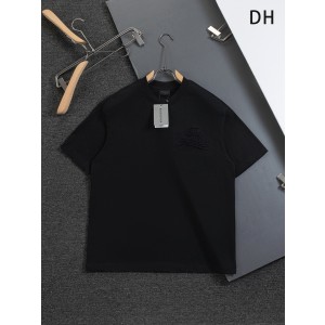 발렌시아가(Balenciaga) 더블 B 로고 자수 티셔츠 의류