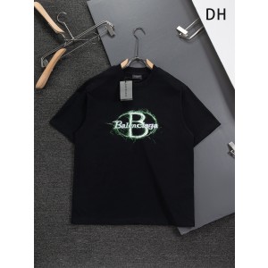 발렌시아가(BALENCIAGA) 더블 BB 로고 반팔 티셔츠 의류