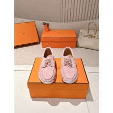 에르메스(HERMES) 커플 레저 스니커즈 신발