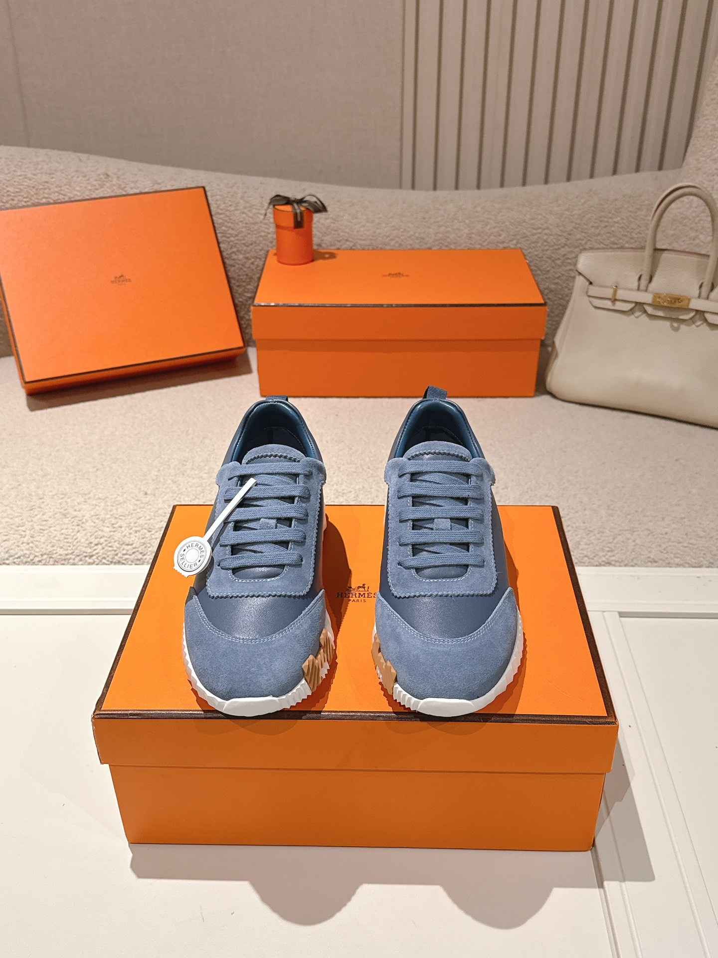 에르메스(HERMES) 클래식 커플 어글리 스니커즈 신발