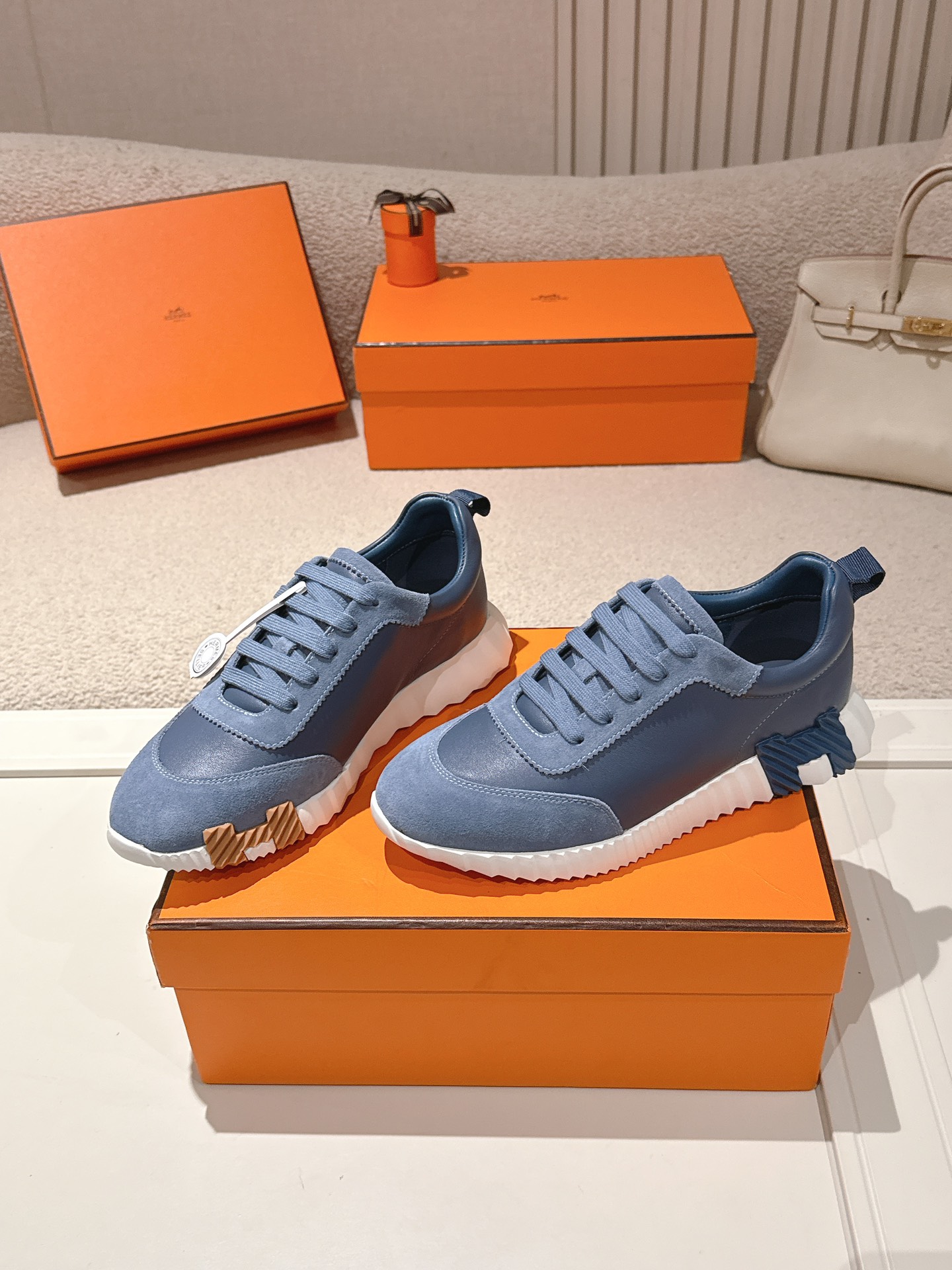 에르메스(HERMES) 클래식 커플 어글리 스니커즈 신발