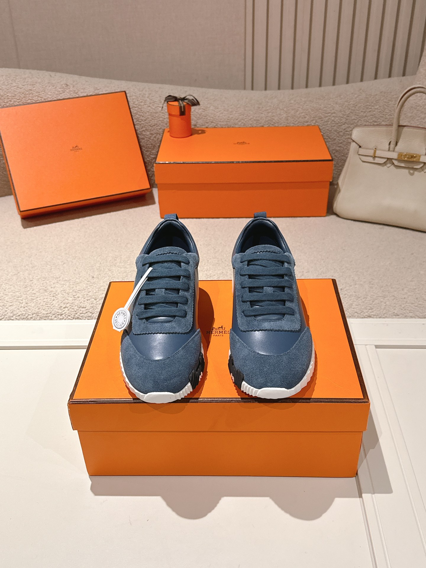 에르메스(HERMES) 클래식 커플 어글리 스니커즈 신발