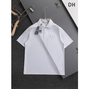 디올(DIOR) 로고 카라 반팔 티셔츠 의류