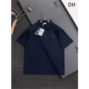 디올(DIOR) 로고 카라 반팔 티셔츠 의류