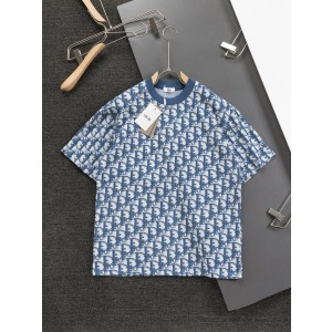 디올(DIOR) CD 오블리크 자카드 반팔 티셔츠 의류