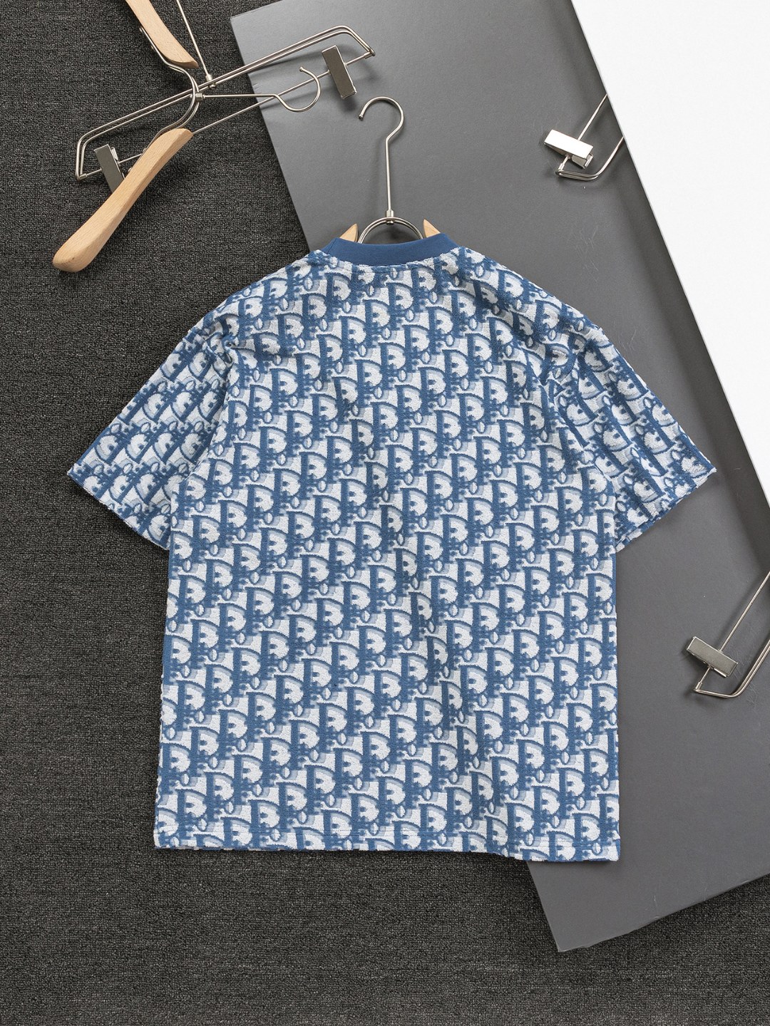 디올(DIOR) CD 오블리크 자카드 반팔 티셔츠 의류