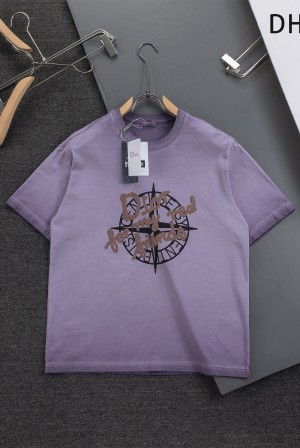 디올(DIOR) CD 나침반 패치 자수 반팔 티셔츠 의류