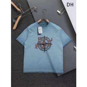 디올(DIOR) CD 나침반 패치 자수 반팔 티셔츠 의류