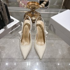 디올(Dior) CD 오트쿠튀르 런웨이 아이콘 뮬 힐 구두 샌들 신발