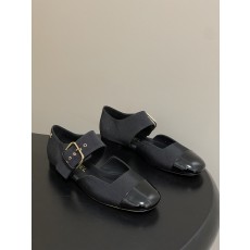 샤넬(Chanel) 26P 신상 투톤 스퀘어토 메리제인 플랫 슈즈 단화 신발