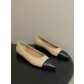 샤넬(Chanel) 26P 스틸레토 배색 발레리나 플랫 슈즈 구두 신발