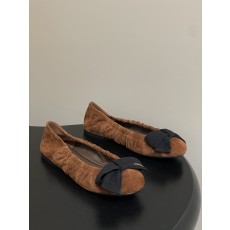 프라다(Prada) 프렌치 빅 리본 발레리나 플랫 슈즈 로퍼 단화 신발