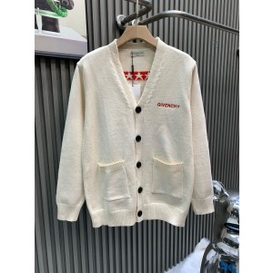 지방시(GIVENCHY) 스팽글 V넥 가디건 의류